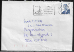 Belgium. Stamp Mi. 2732 On Letter Sent From Nieuwpoort On 12.04.1999 For Kortryk - Covers & Documents