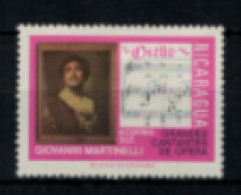 Nicaragua - "Chanteurs D'Opéra : Giovanni Martinelli Dans "Othello" - Neuf 1* N° 991 De 1975 - Nicaragua