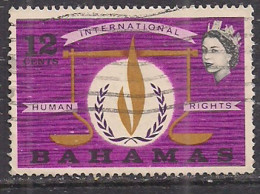 Bahamas 1968 QE2 12cents SG 313 Used ( G587 ) - 1963-1973 Autonomia Interna