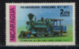 Nicaragua - "Centenaire Des Chemins De Fer : Locomotive Et Wagons" - Neuf 2** ,° 1099 De 1978 - Nicaragua