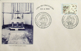 1968 Timor FDC 5º Centenário Do Nascimento De Pedro Álvares Cabral - Timor