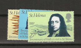 1977 MNH Saint Helena Mi 301-03 Postfris** - Saint Helena Island