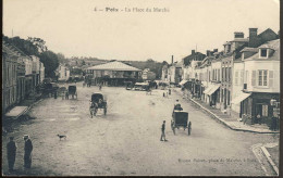 Poix La Place Du Marché - Poix-de-Picardie
