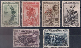 Russia 1940, Michel Nr 780A-85A, MH OG - Ongebruikt