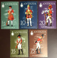 Antigua 1971 Military Uniforms MNH - 1960-1981 Autonomie Interne