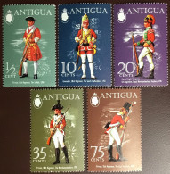 Antigua 1971 Military Uniforms MNH - 1960-1981 Autonomia Interna