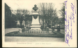 Cormeilles En Parisis Square Et Statue Daguerre - Cormeilles En Parisis