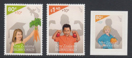 New Zealand 2014 - Children's Health - Set+m/s - MNH ** - Unused Stamps