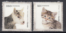 2017 Iceland Baby Animals  Complete Set Of 2 MNH @ BELOW FACE VALUE - Nuovi