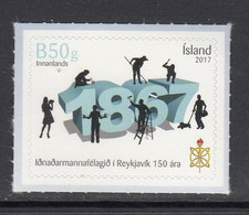 2017 Iceland Craftsmen Guild Complete Set Of 1 MNH @ BELOW FACE VALUE - Ongebruikt