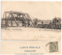 Rebecq Quenast Les Carrières 1904, Brabant Wallon, TTB CPA, Vintage - Rebecq