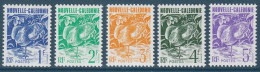 Nouvelle Calédonie - YT N° 602 à 606 ** - Neuf Sans Charnière - 1990 - Unused Stamps