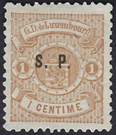 Luxembourg - Luxemburg - Timbre - Armoires  1881   1C.   S.P.   Michel 27 I     * - 1859-1880 Wappen & Heraldik