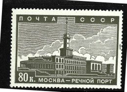 1939 Russia New Moscow 80k Olive Green MNH/** - Nuovi