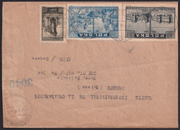 F-EX41852 POLAND 1946 MILITAR CENSORSHIP COVER WAR DESTRUCTIONS WWII.   - Cartas & Documentos