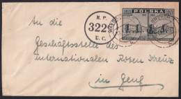 F-EX42237 POLAND 1946 MILITAR CENSORSHIP COVER WAR DESTRUCTIONS WWII.   - Lettres & Documents