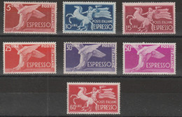 199 Italia - Espressi  Offri Ora! 1945-52 - Democratica N. 28/31. Cat. € 200,00. SPL. MNH - Express/pneumatic Mail