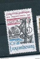 N°  1042 75 Ans Mouvement Syndical Fonction Publique TIMBRE Luxembourg	(1984)  Oblitéré - Gebraucht