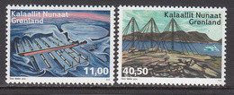 2018 Greenland Abandoned Stations Complete Set Of 2 MNH @   BELOW FACE VALUE - Ungebraucht