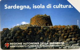 Italia Sip N°237 Sardegna Isola Di Cultura £.5.000 - Openbaar Getekend