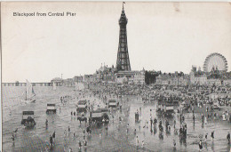 BLACKPOOL FROM CENTRAL PIER - Blackpool