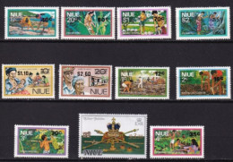 NIUE   NEUFS MNH ** 1977 Surcharges - Niue