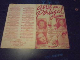 Partitions " Avril Au Portugal "  Paroles Et Musique - Other & Unclassified