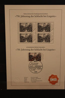 Deutschland 1991, Schwarzdruck: Schlacht Bei Liegnitz; ESST, Nummeriert, Limitiert, MiNr 1511 - Joint Issues