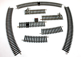 JOUEF HO 8 RAIL 2 COUPURE 2 BUTOIR 4 COURBE 2 N470 R=325mm R=12 3/4 Et 2 R=385mm, MODELISME FERROVIAIRE TRAIN (2105.268) - Gleise