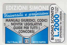 Italia Sip N°253 Edizioni Simone £.5.000 - Openbaar Getekend