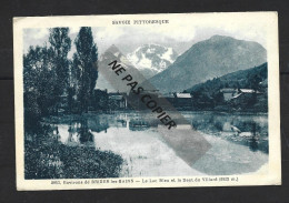 SAVOIE   Le Lac Bleu  Et La Dent Du Villard  Oblit 1929 - Autres & Non Classés