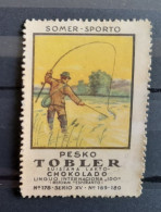 SUISSE NESTLE 1900' TOBLER CHOCOLATE  JEUX GAMES CHOKOLADO  PECHE FISHING - Non Classés