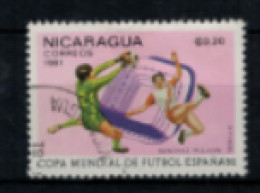 Nicaragua - "Espana 82" - Coupe Du Monde De Foot : S. Pizjuan à Séville" - Oblitéré N° 1146 De 1981 - Nicaragua