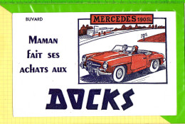 BUVARD & Blotting Paper : Maman Fait Ses Achats Aux DOCKS  Mercedes 190 SL - Automotive