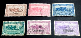 EGYPT 1926 ,complete SET Of The 12th. AGRICULTURAL AND INDUSTRIAL EXHIBITION, CAIRO Including 2 Surcharged Stamps, , VF - Usados