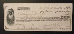 Decorative Promissory Note #16 - 1891 - Autres & Non Classés