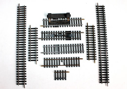 JOUEF HO 9 RAIL 2 DECROCHAGE + 1 COUPURE + 6 DROIT 2 N°475, 2 N°475/2, 2 N°475/3, MODELISME FERROVIAIRE TRAIN (2105.272) - Vías Férreas