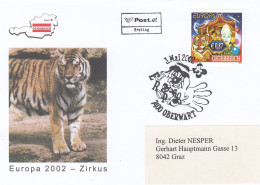 FDC AUSTRIA 2376 - Circo