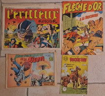 RECITS COMPLETS Lot De 4RC LE MONDE DE LA JUNGLE N°25 FLECHE D OR N°10 PECOS BILL N°15 Coll. ELAN N°35 - Lots De Plusieurs BD