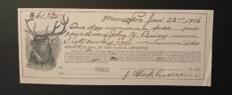 Decorative Promissory Note #19 - 1906 - Other & Unclassified