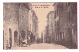 MONTAUROUX Rue De La Placette (carte Animée) - Montauroux