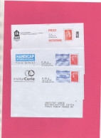 France   2019   Marianne De Beaujard  Lot De 6 Enveloppes Timbrées - 2008-2013 Marianna Di Beaujard