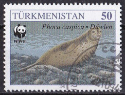 Turkmenistan Marke Von 1993 O/used (A4-10) - Turkménistan