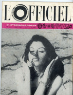 REVUE "L'OFFICIEL" DE LA PHOTO-CINEMA DE MAI 1968  AU SOMMAIRE;  BANC D'ESSAI: L'EDIXA PRISMAT TTL - Cinéma