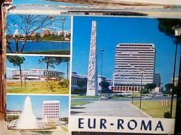 ROMA EUR VEDUTE E PALAZZETTO SPORT   VB1974 JT6548 - Estadios E Instalaciones Deportivas