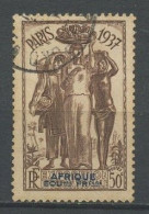 AEF 1937  N° 30 Oblitéré ** TTB C 3 € Exposition Internationale De Paris Femmes - Used Stamps