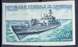 Cameroun 241 Non Dentelé Imperf ** Mnh PA N° 86 Marine (army - Navy) Bateau (bateaux Ship Ships)  - Polizia – Gendarmeria