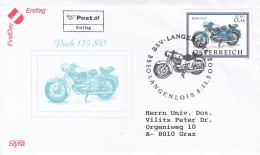 FDC AUSTRIA 2398 - Motos