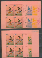 Guinée équatoriale Guinea 324a N°110 Jeux Olympiques Olympic Games Essai Proof Non Dentelé Imperf Football Soccer MNH ** - 1974 – Allemagne Fédérale