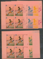 Guinée équatoriale Guinea 324a N°110 Jeux Olympiques Olympic Games Essai Proof Non Dentelé Imperf Football Soccer MNH ** - 1974 – Germania Ovest